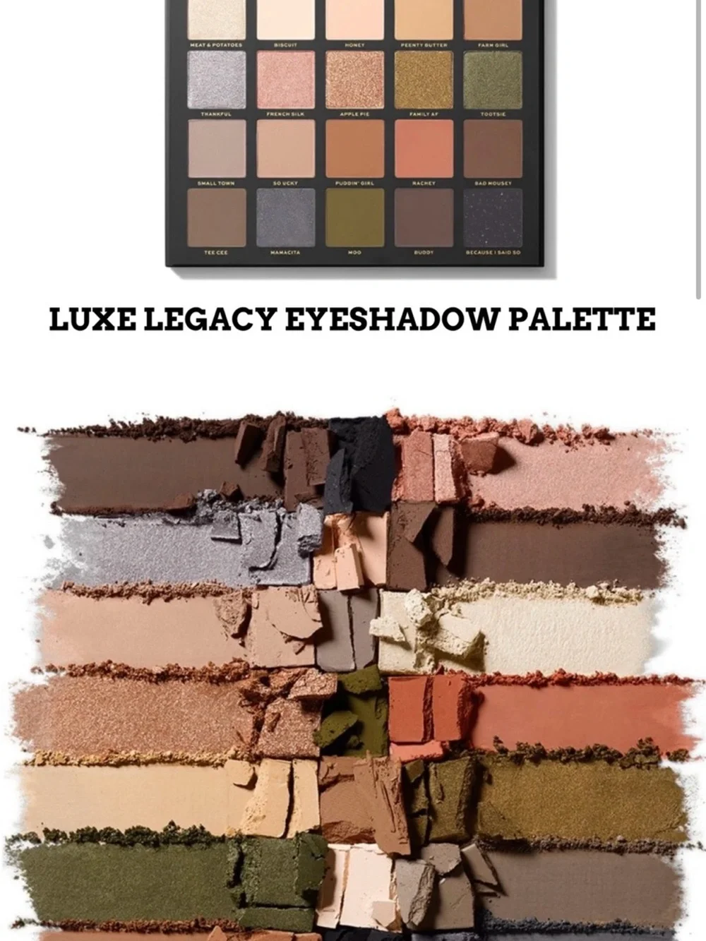 Jaclyn Cosmetics Luxe Legacy Eyeshadow Palette - Gold to Black